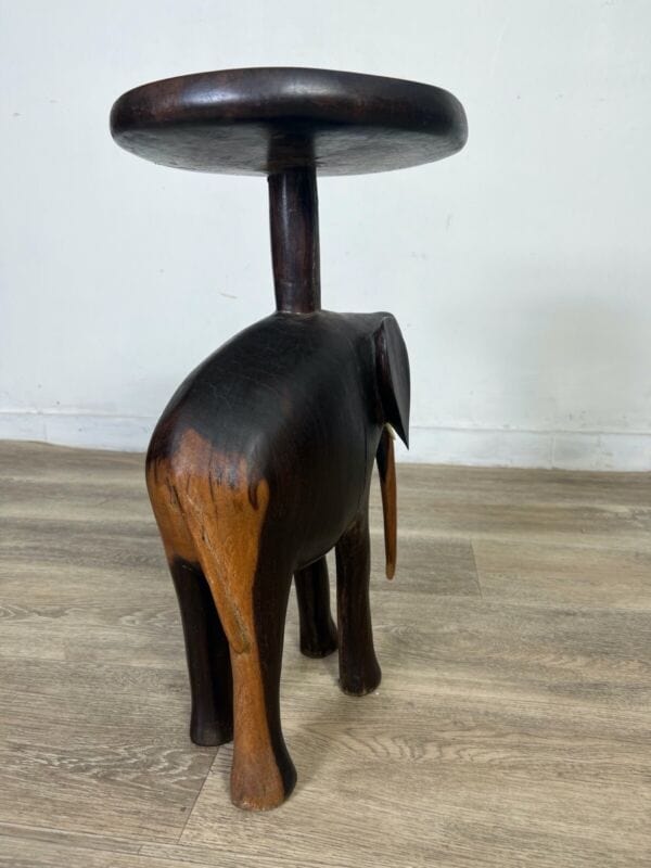Tavolino in legno sgabello scultura di Elefante per divano tavolo da appoggio Arredamento