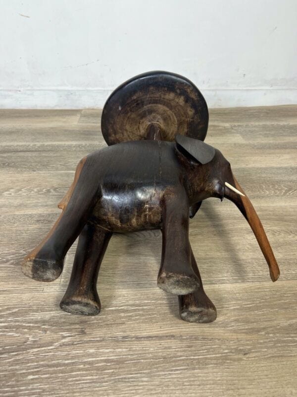 Tavolino in legno sgabello scultura di Elefante per divano tavolo da appoggio Arredamento