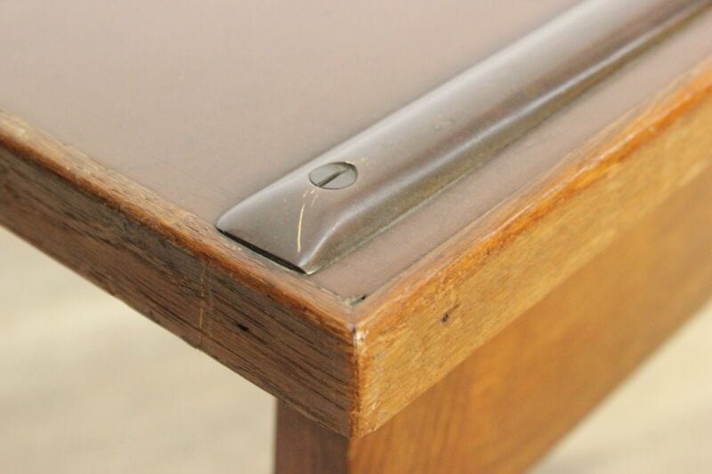 Tavolino porta valigie basso vintage modernariato anni 50 60 da albergo antico Arredamento