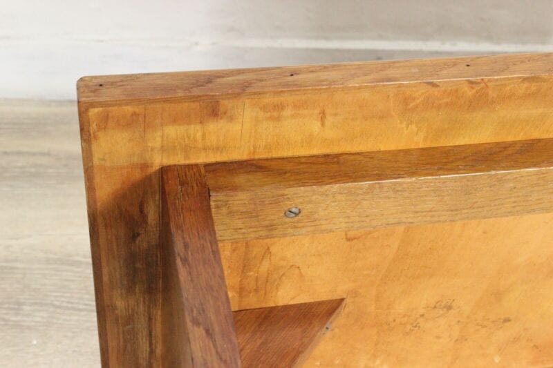 Tavolino porta valigie basso vintage modernariato anni 50 60 da albergo antico Arredamento