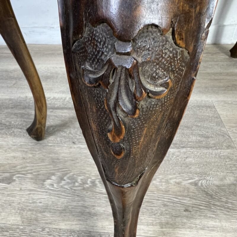 Tavolino tavolo antico basso da salotto soggiorno in legno stile antico Luigi XV Arredamento