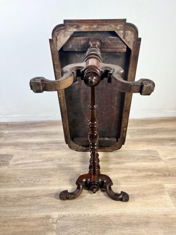 Tavolino tavolo antico da salotto basso per soggiorno in legno radica epoca 800 Arredamento