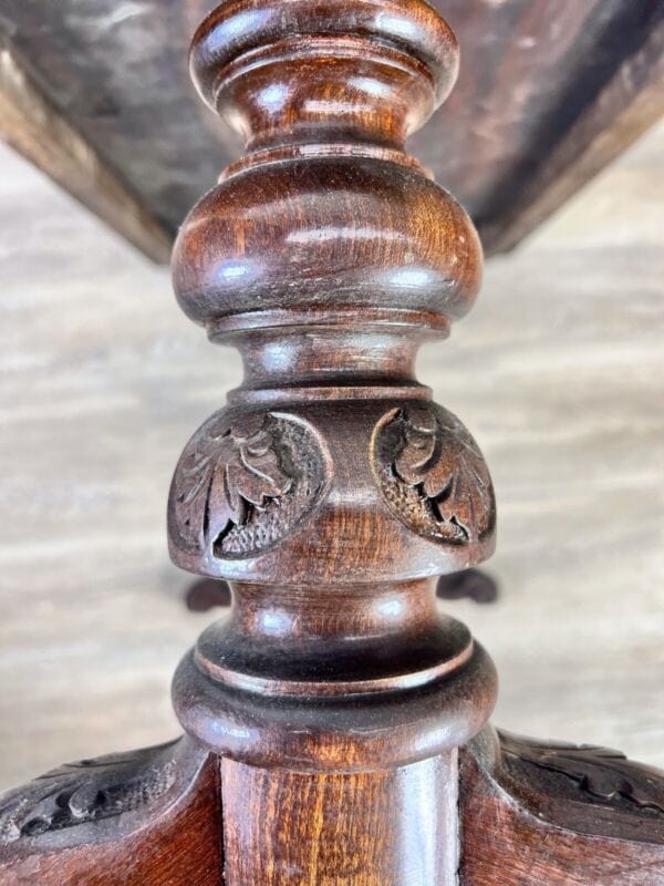 Tavolino tavolo antico da salotto basso per soggiorno in legno radica epoca 800 Arredamento