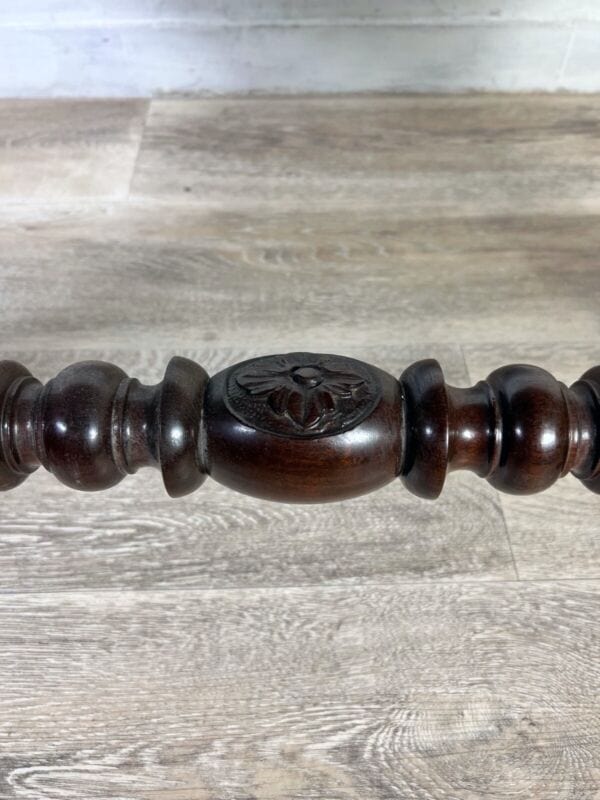 Tavolino tavolo antico da salotto basso per soggiorno in legno radica epoca 800 Arredamento