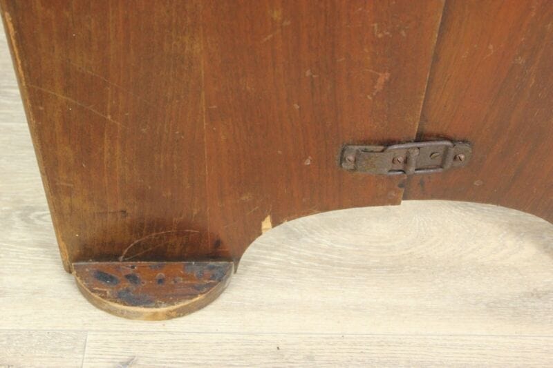 Tavolino tavolo antico da salotto basso richiudibile per soggiorno in legno Arredamento