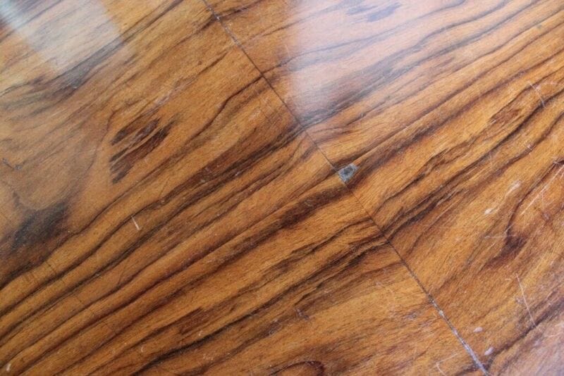 Tavolino tavolo antico da salotto per soggiorno in legno ovale a biscotto 800 Arredamento