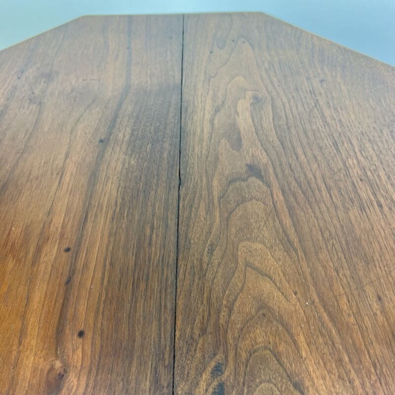 Tavolino tavolo antico da salotto soggiorno in legno ottagonale inglese  '800 X Arredamento