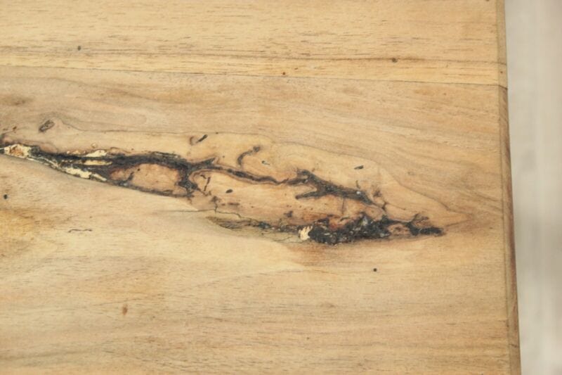 Tavolino tavolo da salotto basso antico classico rustico in legno chiaro Arredamento