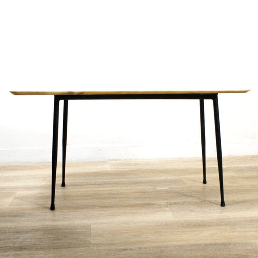 Tavolino tavolo vintage da salotto basso di modernariato anni 60 70 con marmo Arredamento