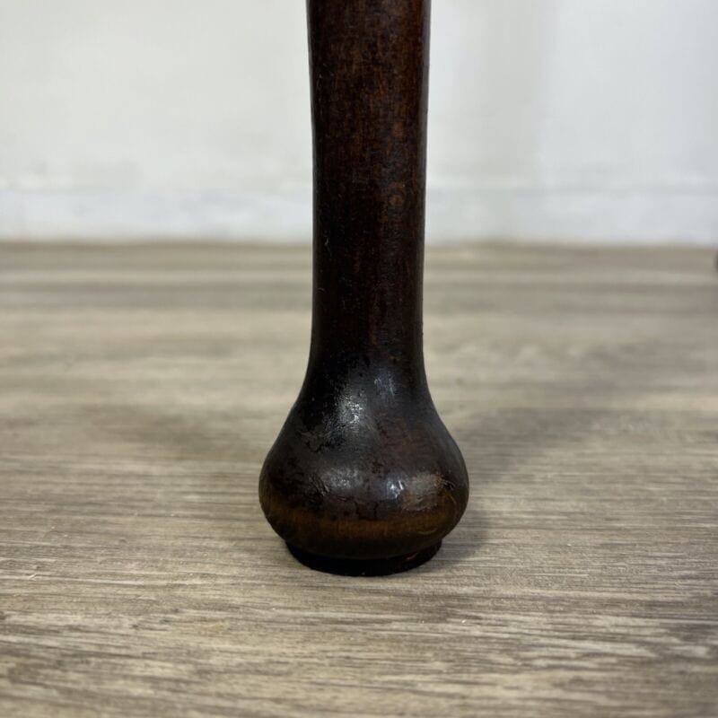 Tavolo consolle da ingresso Mezzaluna antica tavolino piano in pelle vintage Arredamento