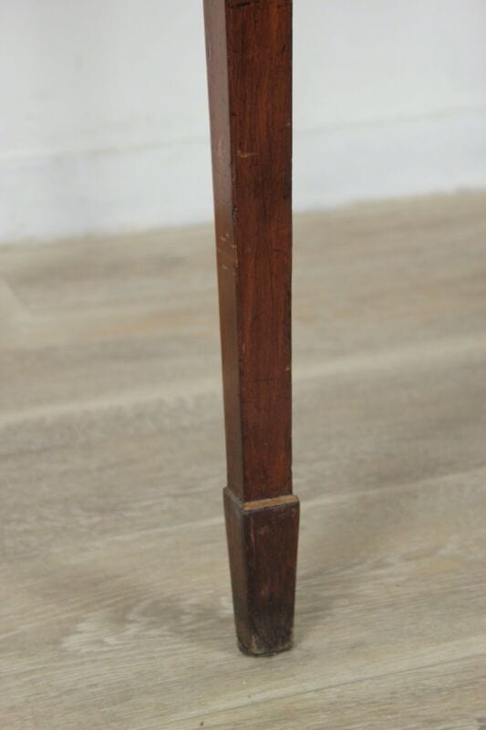 Tavolo da gioco antico inglese epoca 700 Giorgio III consolle in legno di mogano Arredamento