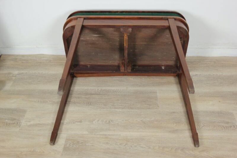 Tavolo da gioco antico inglese epoca 700 Giorgio III consolle in legno di mogano Arredamento