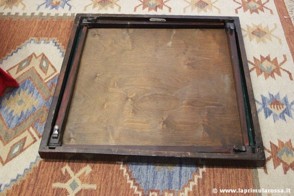 TAVOLO DA GIOCO ANTICO PIEGHEVOLE TAVOLINO DA POKER 900 INGLESE CARD TABLE Arredamento