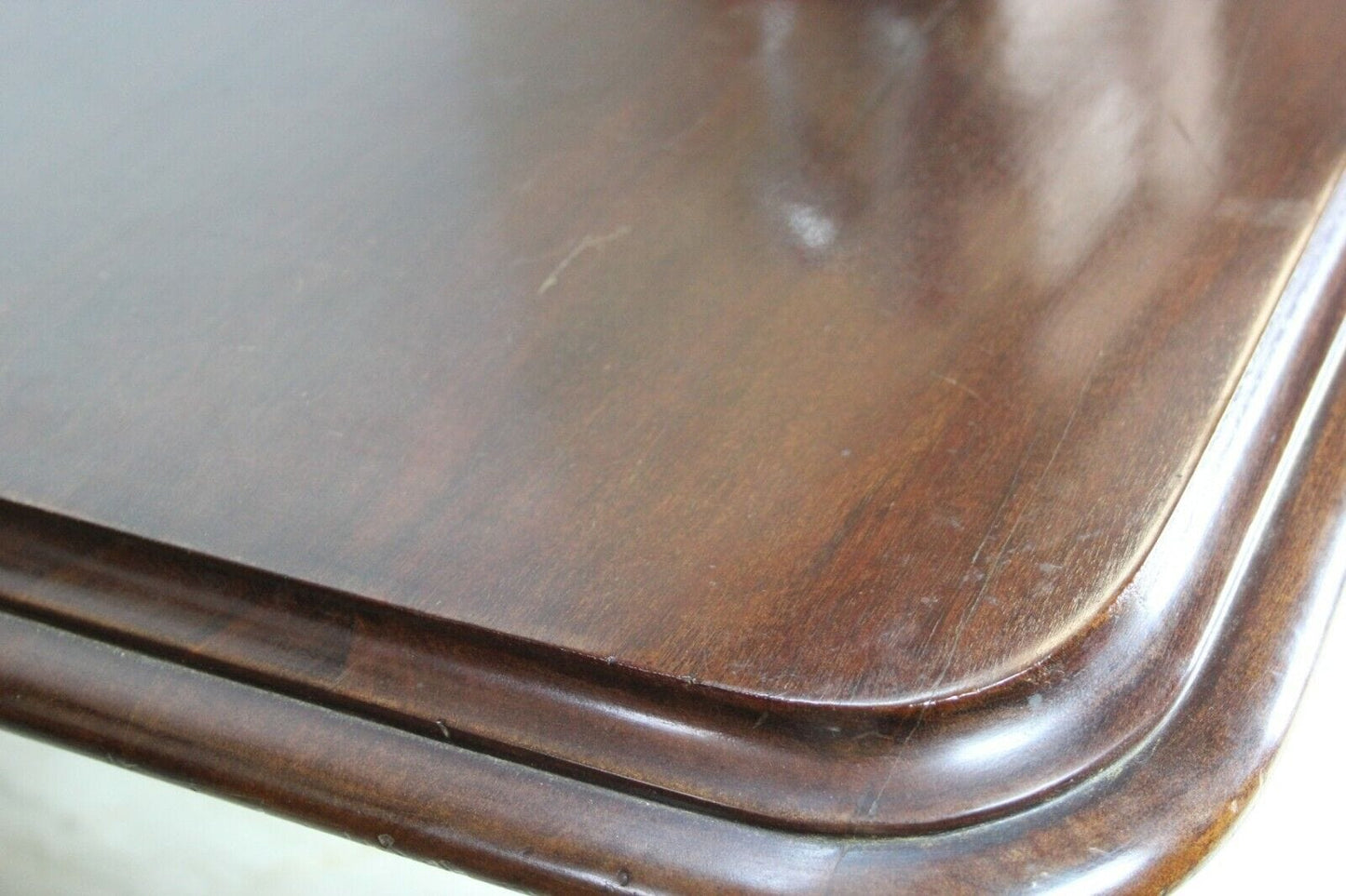 TAVOLO DA PRANZO ANTICO IN LEGNO MASSELLO DI MOGANO INGLESE SALA SALOTTO MOBILE Arredamento