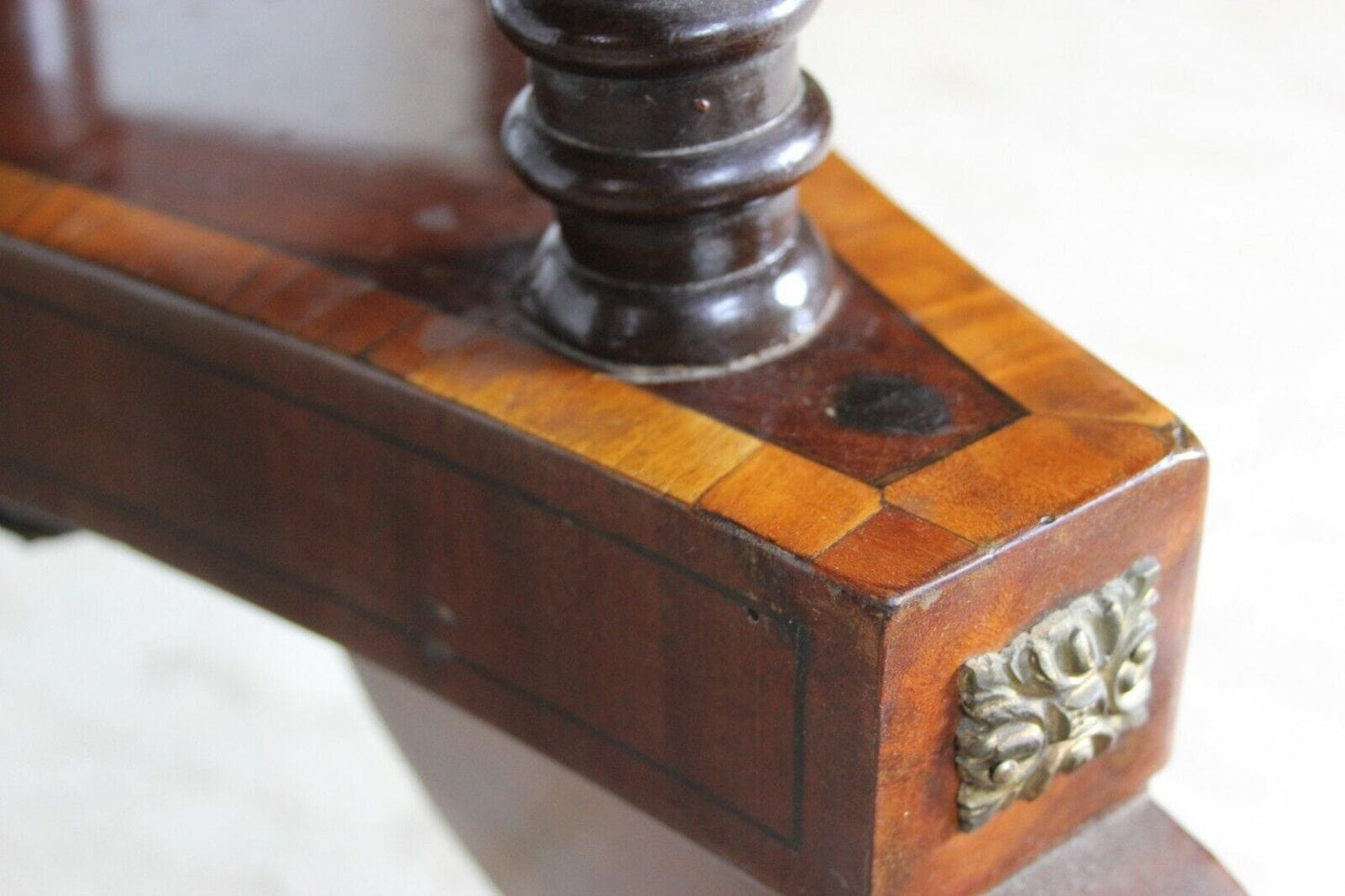 TAVOLO DA PRANZO ANTICO IN LEGNO MASSELLO DI MOGANO INGLESE SALA SALOTTO MOBILE Arredamento