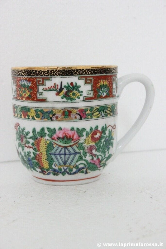 TAZZA VINTAGE GIAPPONESE IN PORCELLANA VINTAGE JAPANESE CHINA MUG Ceramiche e Porcellane