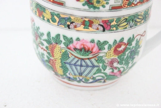 TAZZA VINTAGE GIAPPONESE IN PORCELLANA VINTAGE JAPANESE CHINA MUG Ceramiche e Porcellane