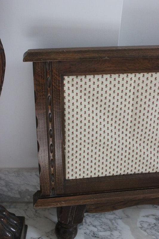 TESTATA DI LETTO D'EPOCA  H 67 /  PEDIERA ANTICA IN LEGNO L.157cm  VINTAGE BED Arredamento