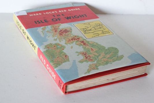 THE ISLE OF WIGHT WARD LOCK'S RED GUIDE  25° EDIZIONE - LIBRO VINTAGE INGLESE Libri