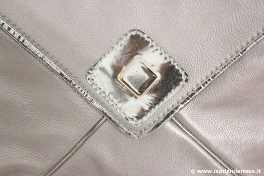 TRAMONTANO BORSA A SPALLA VINTAGE PELLE NERA - VINTAGE LEATHER BAG MADE IN ITAY Borse Scialli & Foulard