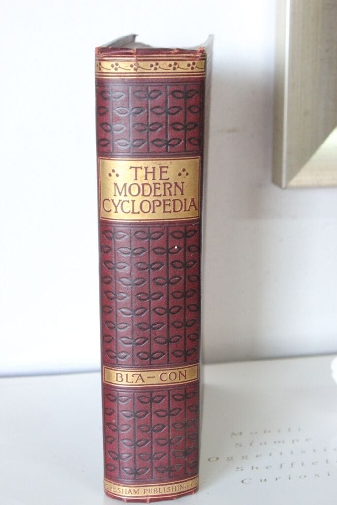 VECCHIA ENCICLOPEDIA THE MODERN CYCLOPEDIA VOLUME II / LIBRO INGLESE 1904 Libri