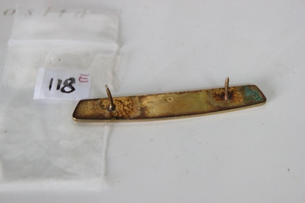 VECCHIA PLACCA DYNATRON IN OTTONE / VINTAGE '50 - '60 SOLID BRASS DYNATRON BADGE Restauro