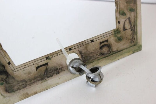 VECCHIO QUADRANTE PER OROLOGIO A PENDOLO D'EPOCA Orologi, Accessori & Ricambi