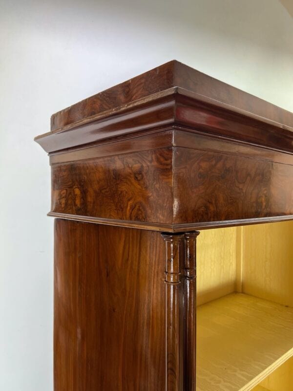 Vetrina antica 800 cristalliera armadio credenza libreria stile Luigi FIlippo Arredamento