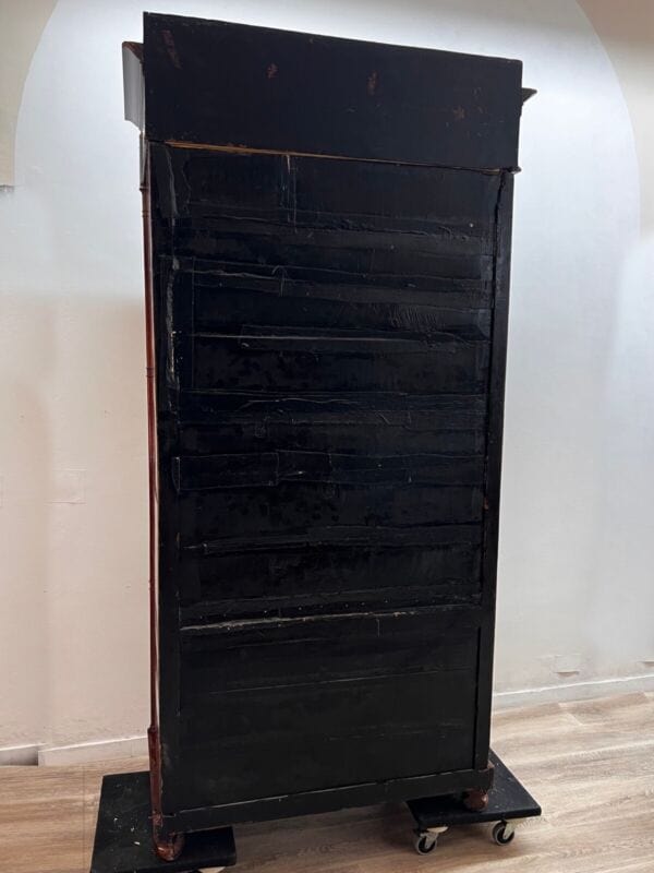 Vetrina antica 800 cristalliera armadio credenza libreria stile Luigi FIlippo Arredamento