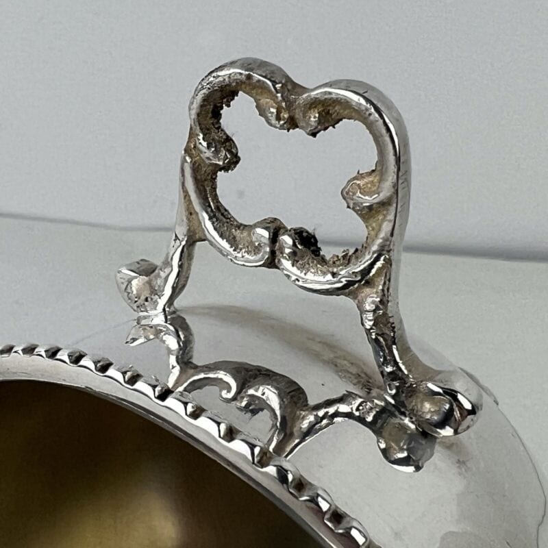 Zuccheriera in Argento silver plated stile Antico 800 carboniera con paletta Sheffield & Argento
