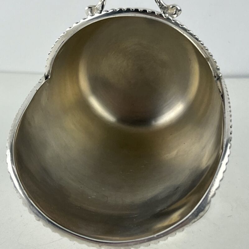 Zuccheriera in Argento silver plated stile Antico 800 carboniera con paletta Sheffield & Argento