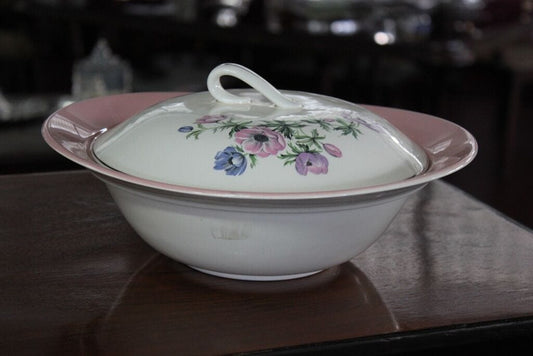 ZUPPIERA INGLESE D'EPOCA IN CERAMICA LEGUMIERA ANNI '40 COPPIA CIOTOLE VINTAGE Ceramiche e Porcellane