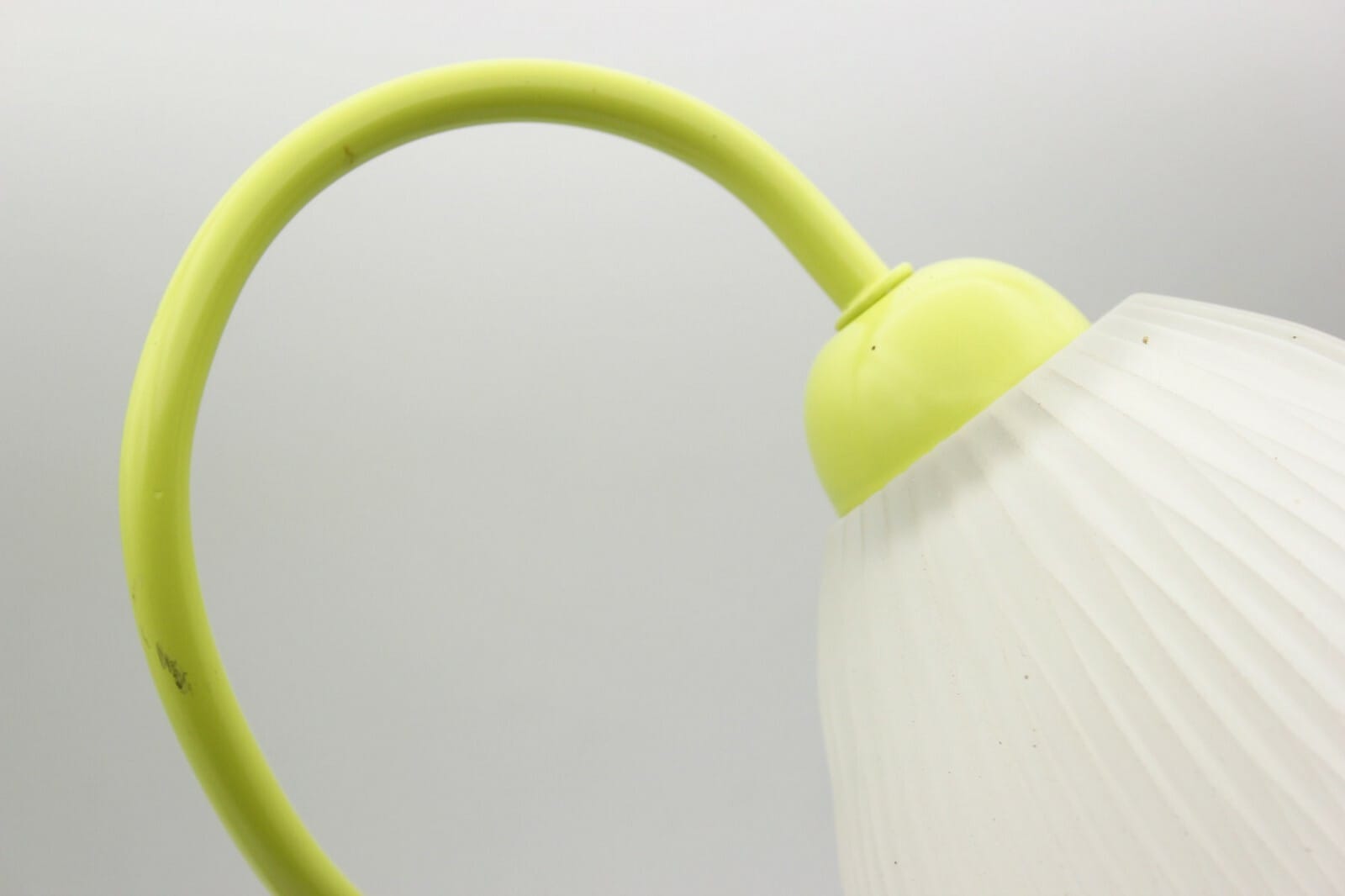Lampada da tavolo scrivania abatjour GIBAS in metallo verde cristallo satinato Categoria  Lampade Appliques