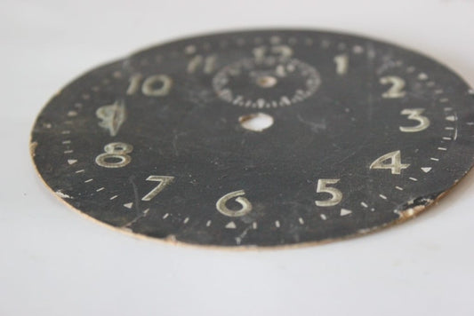 VECCHIO QUADRANTE IN CARTONCINO PER OROLOGIO A PENDOLO /ACCESSORI D'EPOCA Categoria  Orologi, Accessori & Ricambi