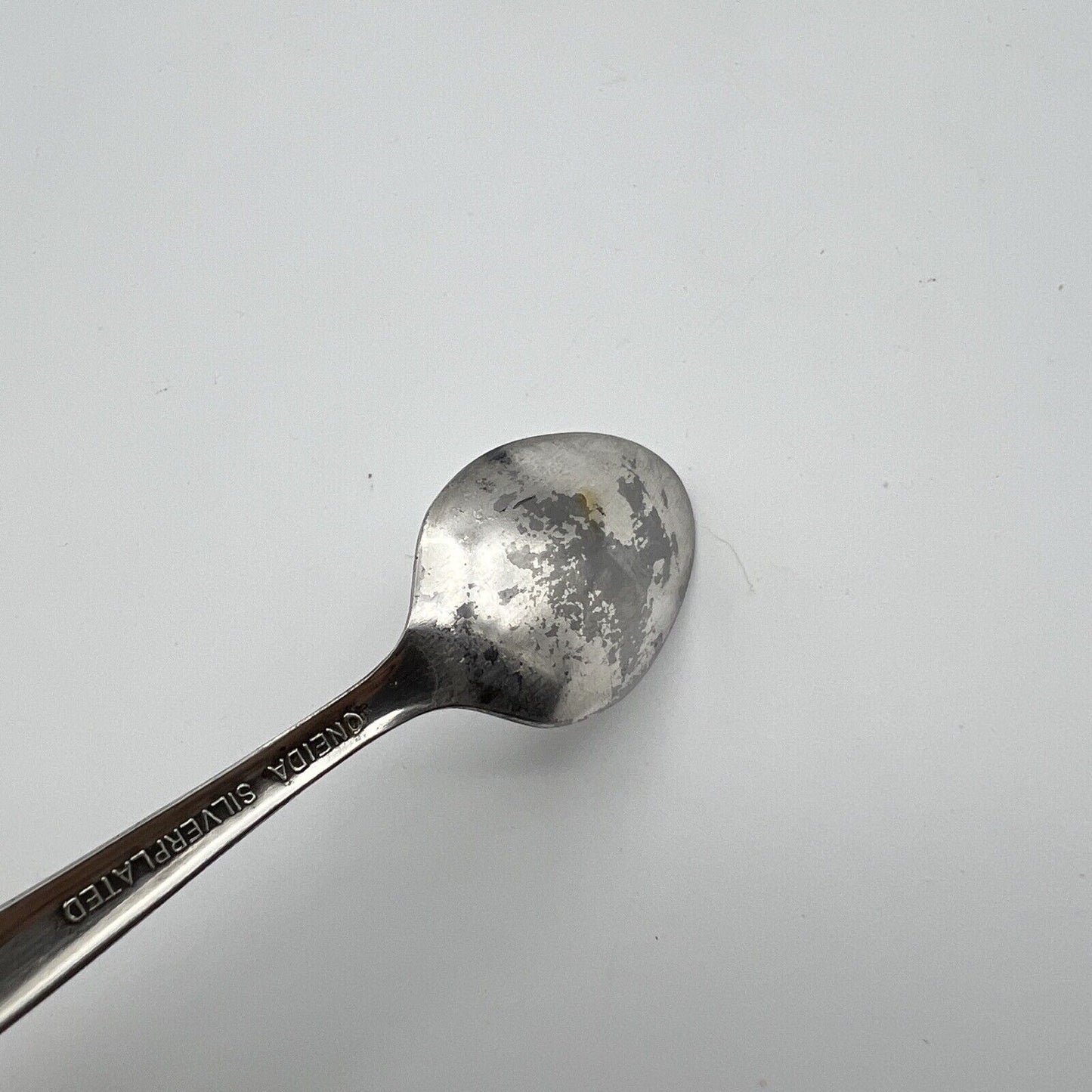 Cucchiaino cucchiaio in argento sheffield antico silver plate inglese art Noveau