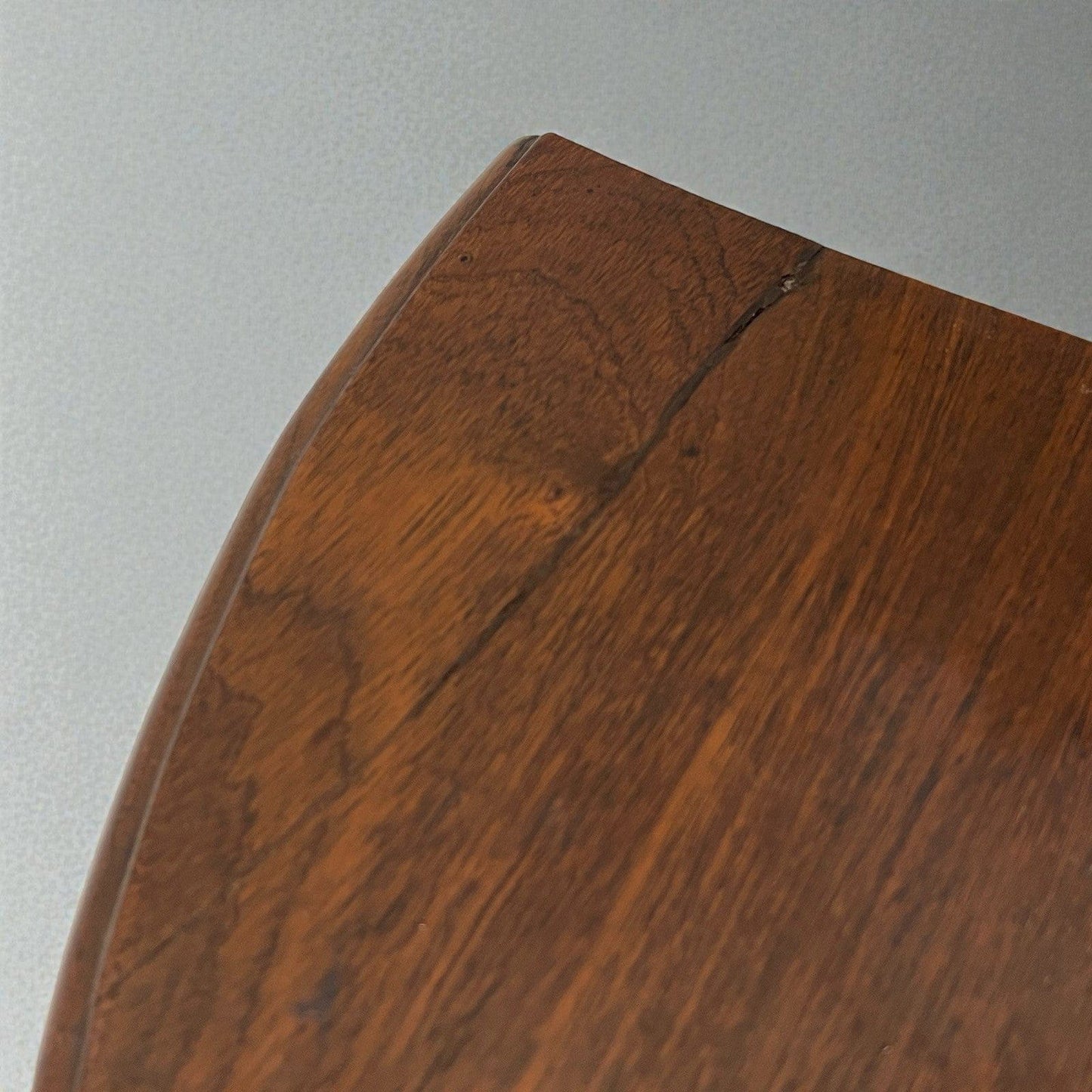 Angoliera antica in legno di mogano mobile ad angolo bombata tavolino Inglese Categoria  Vetrine