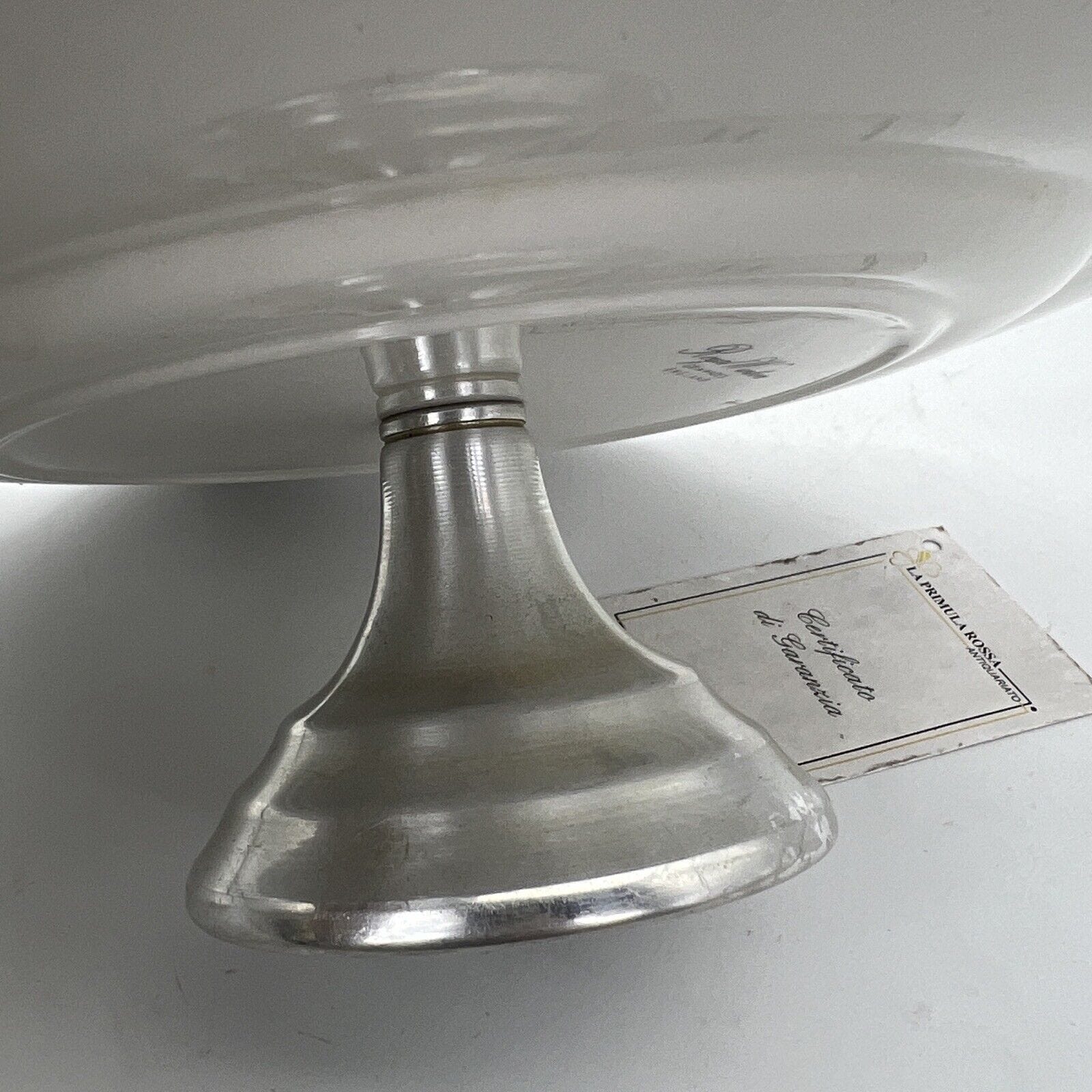 Antica alzata alzatina in ceramica porta dolci fruttiera anni '40 decoro Frutta Categoria  Alzate
