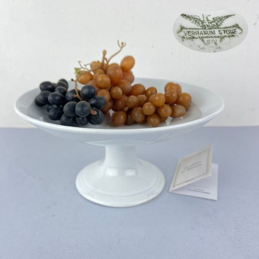 Antica alzata alzatina in ceramica Sci Laveno centrotavola piatto fruttiera 900 Categoria  Alzate