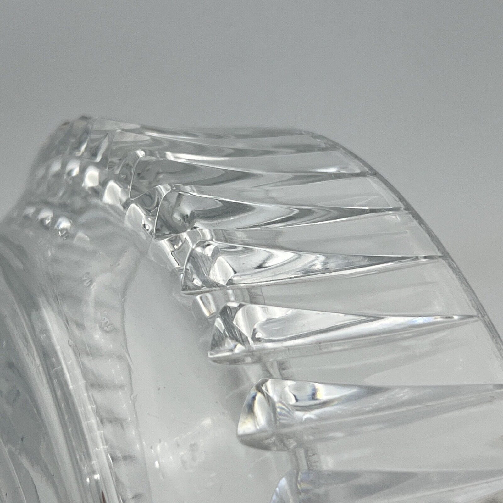 Antica Alzata centrotavola in argento 800 e cristallo molato fruttiera alzatina Categoria  Sheffield & Argento