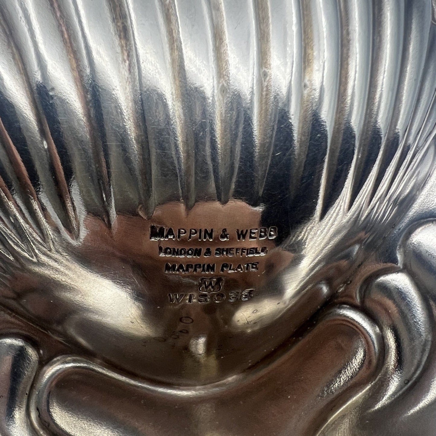 Antica Antipastiera Centrotavola in argento sheffield silver plated Conchiglia Categoria  Sheffield & Argento
