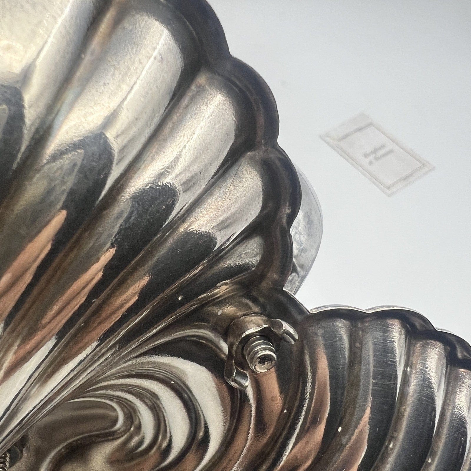 Antica Antipastiera Centrotavola in argento sheffield silver plated Conchiglia Categoria  Sheffield & Argento