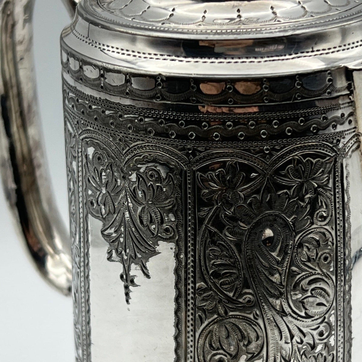 Antica caffettiera inglese in argento silver plate sheffield teiera epoca 800 Categoria  Sheffield & Argento