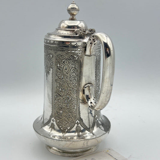 Antica caffettiera inglese in argento silver plate sheffield teiera epoca 800 Categoria  Sheffield & Argento