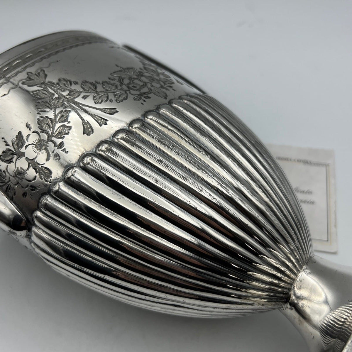 Antica caffettiera inglese in argento silver plated sheffield teiera d'epoca 800 Categoria  Sheffield & Argento