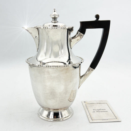 Antica caffettiera inglese in argento silver plated sheffield teiera d'epoca 900 Categoria  Sheffield & Argento
