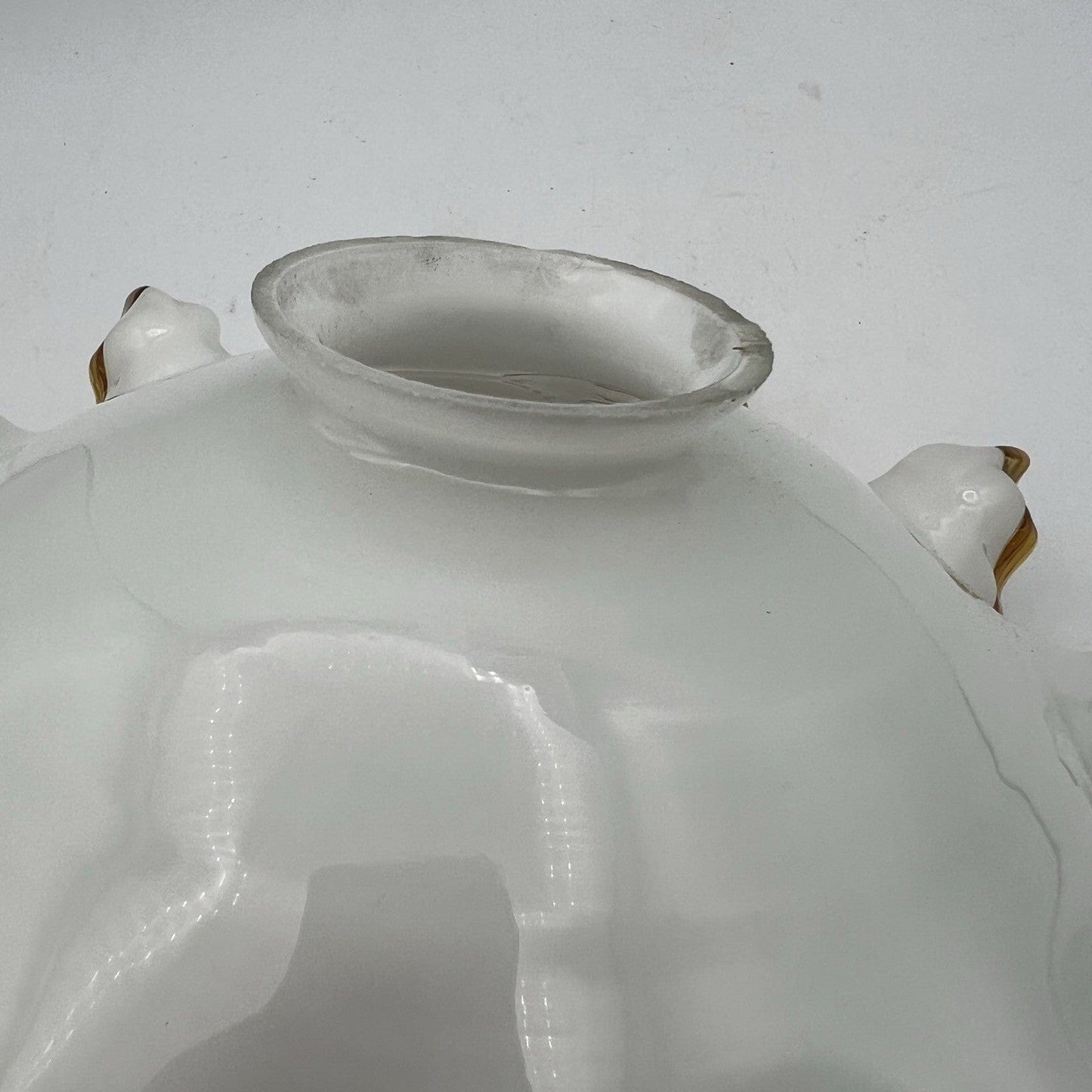 Antica Campana paralume boccia in vetro ricambio per lampadario Anni 30 Liberty Categoria  Lampade Appliques