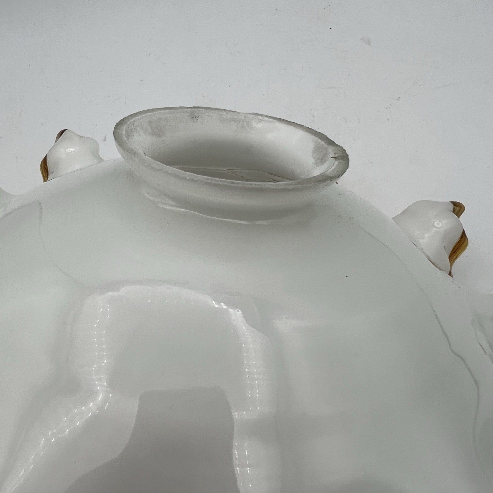 Antica Campana paralume boccia in vetro ricambio per lampadario Anni 30 Liberty Categoria  Lampade Appliques