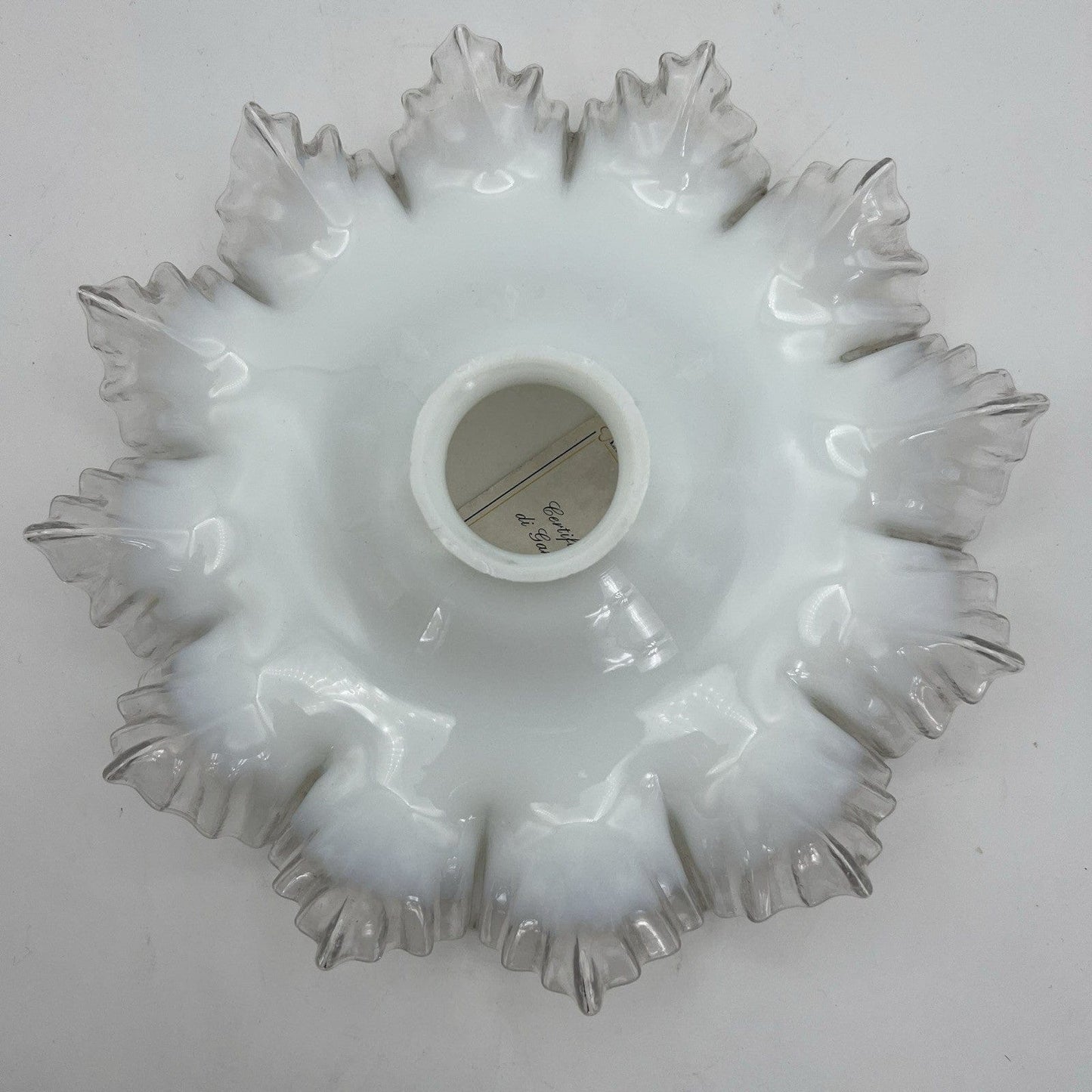 Antica Campana paralume boccia in vetro ricambio per lampadario Anni 30 Liberty Categoria  Lampade Appliques