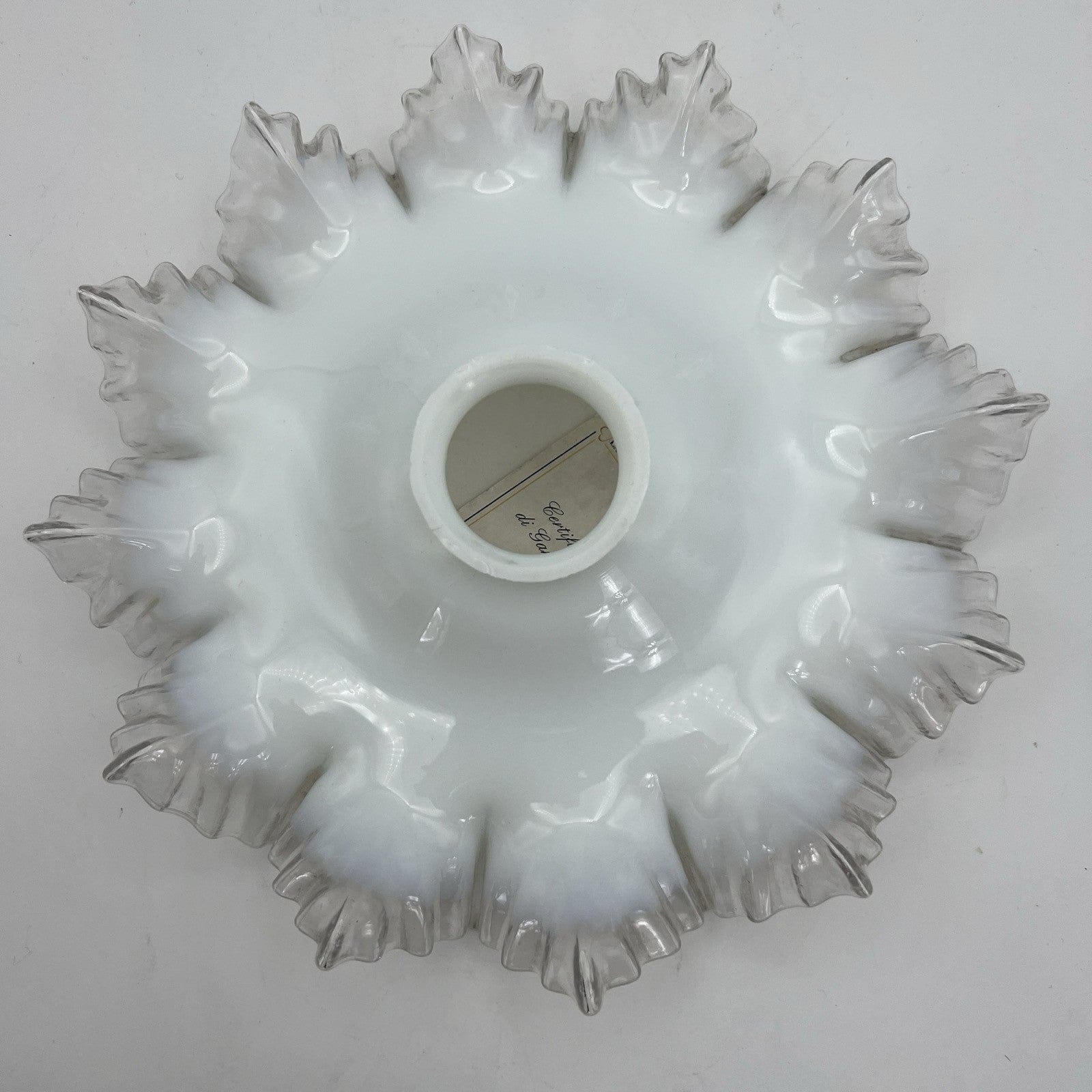 Antica Campana paralume boccia in vetro ricambio per lampadario Anni 30 Liberty Categoria  Lampade Appliques