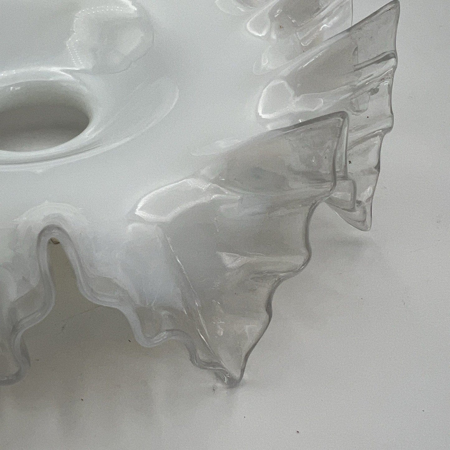 Antica Campana paralume boccia in vetro ricambio per lampadario Anni 30 Liberty Categoria  Lampade Appliques